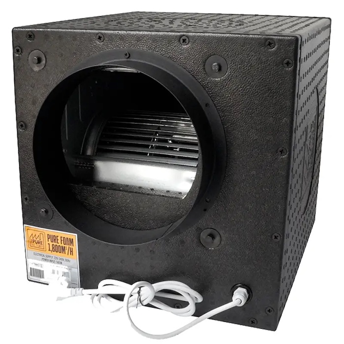 Extractor insonorizado Pure Foam | The Pure Factory